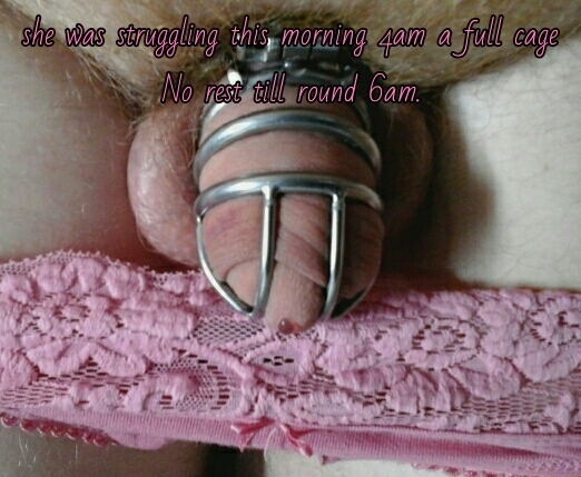 On my 8 night tonight lock and my 6 night strate.<br />
<br />
When you cage if full clit is...