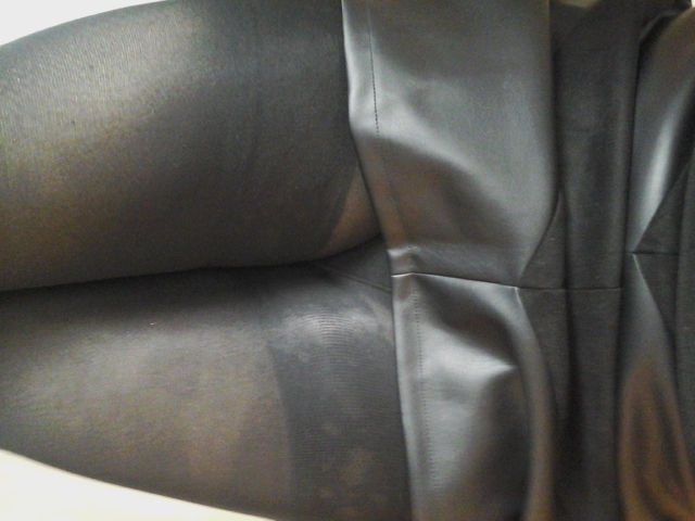 Leather  skirt