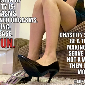 My version of chastity
